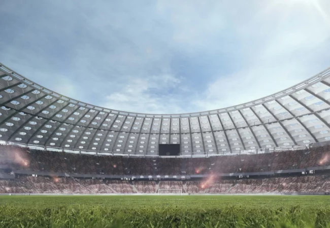 サッカー選手-アクション-プロ-スタジアム